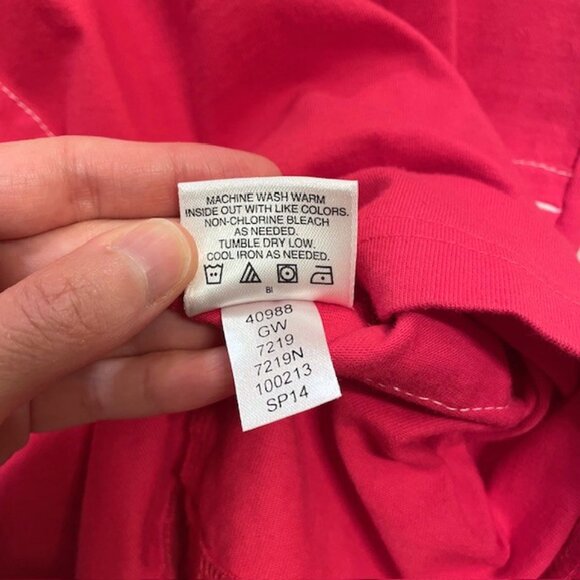 Hanna Andersson Girls Pink Short Sleeve 100% Cotton Dress Size 120 (US 6-7) - Picture 12 of 12